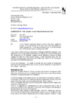[Alan Bell & Associates] submission on Natural Resources Plan preview