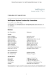 Wellington Regional Leadership Committee Order Paper - Tuesday 20 September 2022 preview