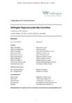 Wellington Regional Leadership Committee Order Paper - Tuesday 26 July 2022 preview