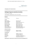 Wellington Regional Leadership Committee Order Paper - Tuesday 31 May 2022 preview