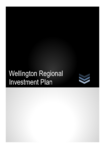 Wellington Regional Investment Plan preview