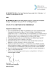 Minute of the Chief Freshwater Commissioner | Request for extension of time preview