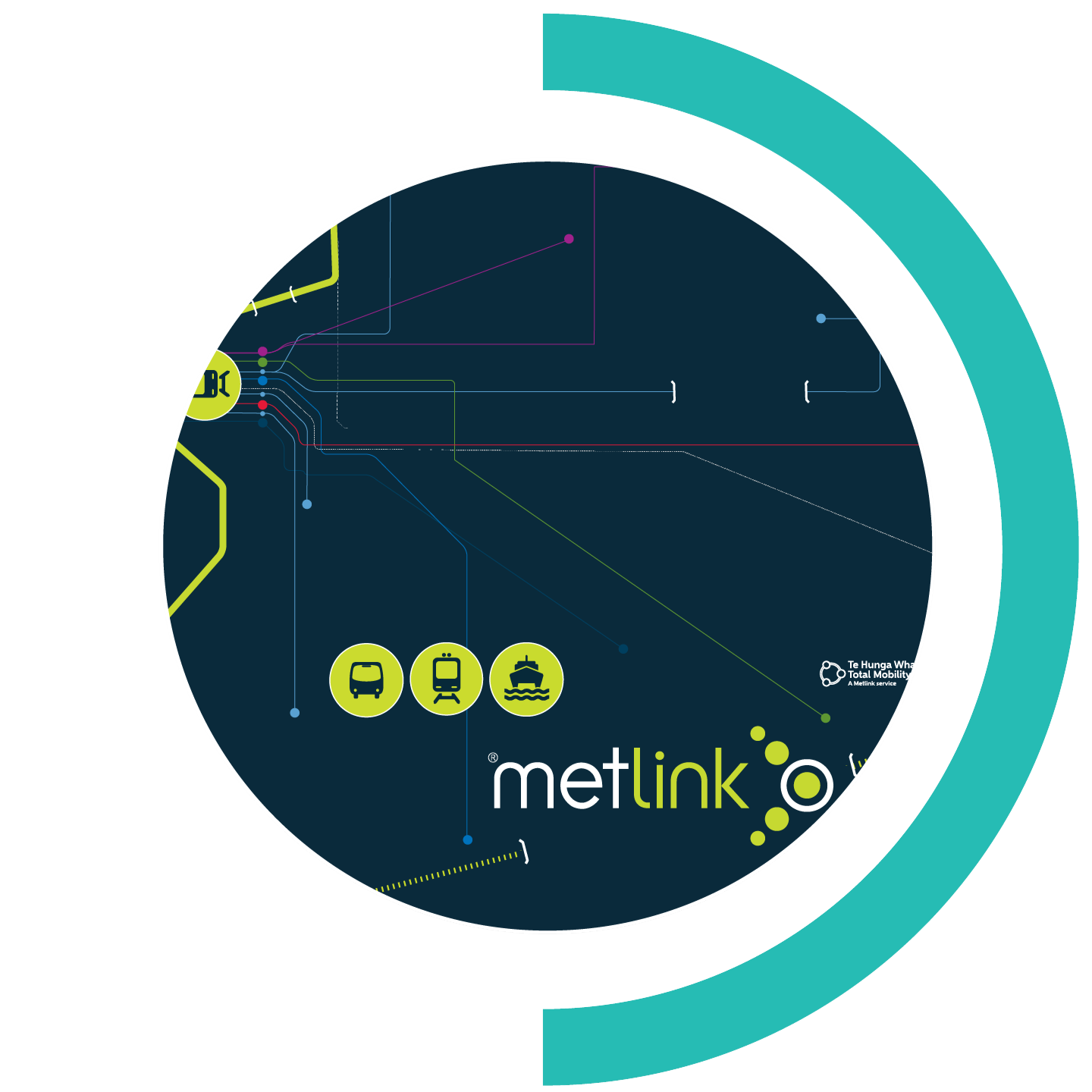 Metlink metro map